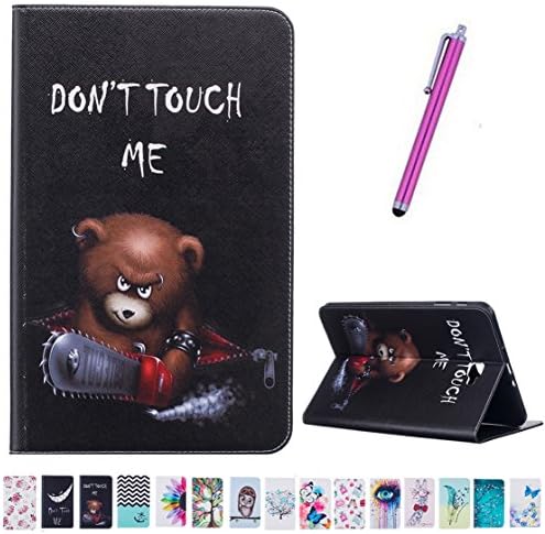Romtronic Fashionable Design Flip Case PU Leather Cover Stand Case for Samsung Galaxy Tab A 10.1 2016 (SM-T580 \ SM-T585), Stylus Pen included (Design 09)