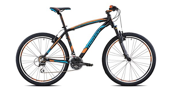 TORPADO MTB Plutone 27,5'' Nero/Arancio 3x7v TY300 Taglia 43 (MTB  Ammortizzate) / MTB Plutone 27,5'' Black/Orange 3x7s TY300 Taglia 43 (MTB  Front Suspension) : Sport e tempo libero
