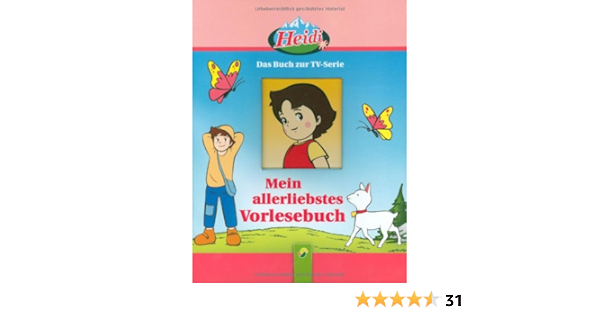 Heidi Mein Allerliebstes Vorlesebuch Amazon De Carola Von Kessel Bucher