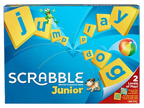 Mattel games y9667 scrabble junior children board game from 6 years