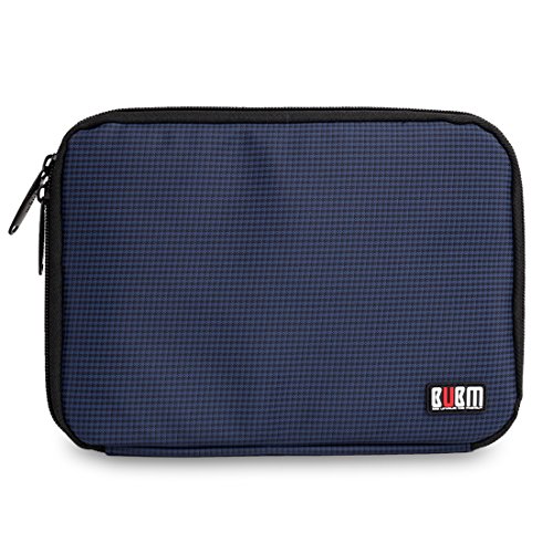 Damai Tragbare Reisetasche für Electronisches Zubehöre Tasche Case Tragetasche Wasserdicht für USB Drive Shuttel, Festplatte, Kabel und sonstiges Zubehör (Dunkelblau) - 2