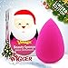 VMAGIC Christmas Super Bigger Makeup Beauty Sponge Blender, Foundation Makeup Sponge for Applicator, Foundation and Highlighter (ROSE RED – LIMITED EDITION)