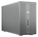 Produktbild AKiTiO Thunder3 RAID Station für 2x 2,5 Zoll/3,5 Zoll HDD/SSD, RAID 0/1/Single/Large, 2x Thunderbolt 3, 2x USB 3.0, Gigabit-LAN, 1x DisplayPort