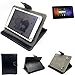 Produktbild K-S-Trade Schutz Hülle Tablet Case für Intenso TAB 714, schwarz. Tablet Hülle mit Standfunktion Ultra Slim Bookstyle Tasche Kunstleder