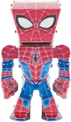Metal Earth - Fascinations, Marvel Avengers Spider-Man 3d metal Puzzle, Construktion Toys, laser cut models