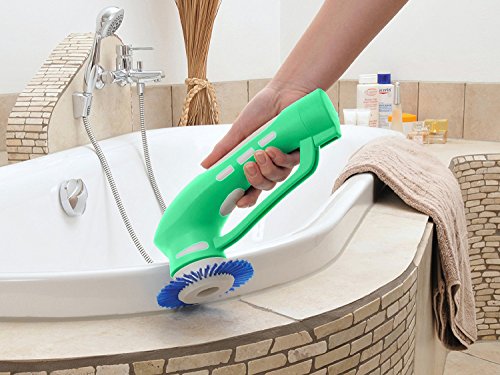Scrubber Bürste für Küche & Badezimmer Elektrische Hand Reinigungsbürste Mit Bürstenaufsätzen Wasserdicht IPX7 Akku betrieb - 2