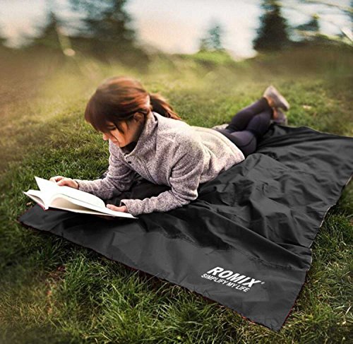 Cookey Tragbare Taschendecke, Kompakte, Leichte Picknickdecke Ideal für Strand, Outdoor, Camping, Reisen, Wandern - 5