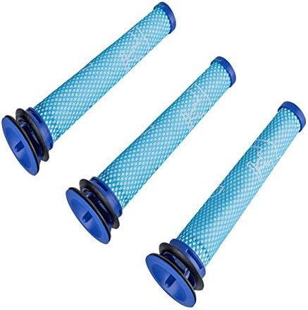 Washable Pre Filter for Dyson DC58 DC59 DC61 DC62 Animal Vacuum Cleaner Replaces Part 965661-01 (3pack)