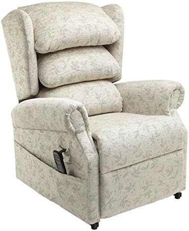 Medina Waterfall Back Electric Riser Recliner Chair (Spray Evergreen, Large)