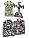 Produktbild Toys (Pack 4 Kinder 55cm Halloween-Dekoration Friedhof Grabsteine (Alter Jahr : 5