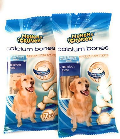 Kerhoot Calcium Bones For Dogs. Two Packs Tasty Biscuit Treats. Pus Guide To Happy &amp; Healthy Dogs Booklet.