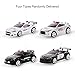 Price comparison product image Goolsky Create Toys 2006D 1/58 Mini RC Car Toy 2CH Remote Control Electric Police Car with Music Light - 4 Types Randomly Delivered