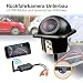 Produktbild HaWoTEC Auto WiFi W-LAN Rückfahrsystem Rückfahrkamera im Nummernschild Kennzeichenhalter +++180° Weitwinkel ohne Fischaugeneffekt++ mit Smartphone App für iPhone und Android 12V 24V