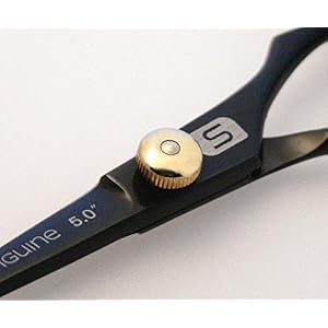 Professional Beard Trimming Scissors, Moustache Scissors, Men Hair Scissors - 5.0 inch, Ultra Sharp, Presentation Case - Image 2