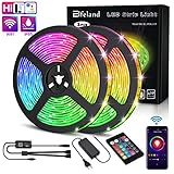 ★【Nutzungssicherheit & Länge beliebig ändern】Die Betriebsspannung der LED Lichterkette beträgt 12V5A. Es hat Kurzschlussschutz und Speicherfunktion. Extrem hitzebeständig, berührbar und sicher für Kinder. Die Stripes selber bestehen aus 2 x 5 Meter, Kette hat eine super länge, Die LED Streifen kann man entlang den Schnittmarkierungen geschnitten werden. Ohne die restliche LED Streifen zu beschädigen.