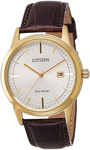 Citizen Herren-Armbanduhr Analog Quarz Leder AW1233-01A Citizen Herren-Armbanduhr Analog Quarz Leder AW1233-01A