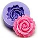 Produktbild jiastone 3D Kuchen Cookie Schokolade Rose Flower Fondant Form Sugarcraft Form Cutter Silikon Werkzeuge DIY