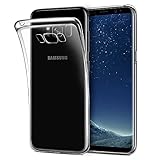 Coque Samsung Galaxy S8, Danibos Coque Samsung Galaxy S8 Etui Silicone Gel Housse TPU Protection Case Transparente