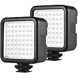 Andoer 49 LED Camera Light, Dimmable Camera Fill Light, Mini Video Light for DLSR Camera Camcorder Gimbal Macro…