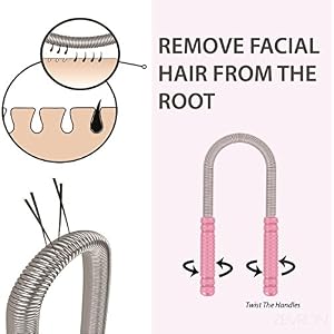 Face Epilator - Zevron Flawless Facial Hair Remover Women- Hair Removal Tool For Cheeks, Lips, Neck Hair Removal… - Image 3