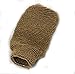 Back and Body Scrubber, Hemp, Natural Exfoliating, Durable Machine Washable, Free Mitt.