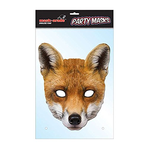 Tier-Maske Fuchs – Karton