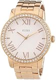 Guess Damen-Armbanduhr Analog Quarz Edelstahl W0329L3