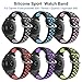 Produktbild asterisknewly Silikonarmband mit zweifarbiger Uhr mit universellem Ersatzarmband für Garmin Forerunner945 935 / Fenix5 / Quatix5 / Approach S60 Smart Watch