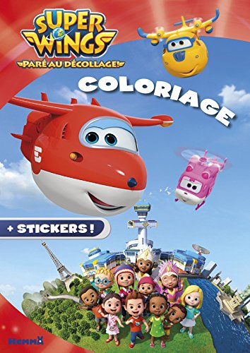 Preisvergleich Produktbild Super Wings : Coloriage + stickers !