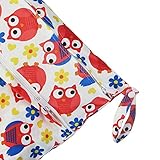 iZiv(TM) Wasserdichtes Baby Wiederverwendbare Nass und Trocken Windel Beutel Organisator Beutel 2 Reißverschluss Printing Wickeltasche - 3
