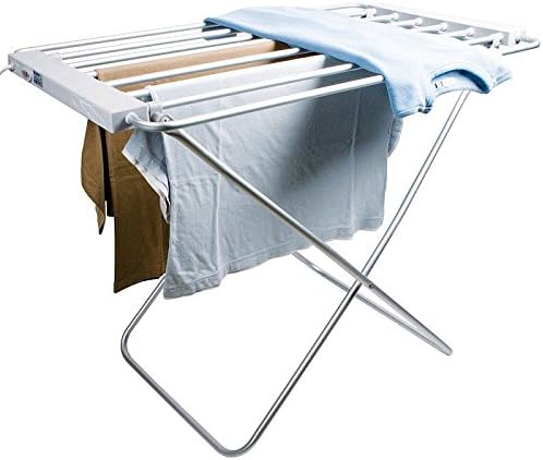 AS Direct Ltd trade; Electric Heated Folding Clothes Laundry Airer Dryer Rack (Clothes Airer Without Wings)