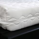 Bettwaren-Shop Ersatz Matratzenbezug Doppeltuch 140×200 cm, 14 cm Kernhöhe - 2