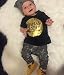 Zhuannian Baby Boys Letter Print T-shirt and Trousers Outfit (6-9months)