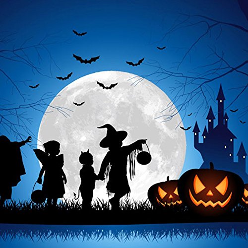 Oblique-Unique® 3D Schwarze Fledermäuse 12 Stück Dekoration Wandtattoo Halloween - 2