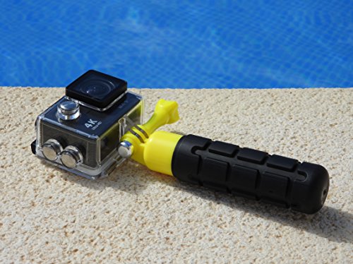 Kitvision-Handle-for-Action-Cameras-Compatible-with-Kitvision-SplashEscapeEdge-and-GoPro-Hero-3-3-or-4-BlackYellow