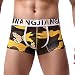 Produktbild Unterwäsche Shortboxer Boxershorts Herren Unterhosen Retroshorts Unterhose Print Boxer Slips Shorts Pants Unterhose Underwear Männer Pants Retroshorts Baumwolle Shorts Sports Unterwäsche LMMVP (M, Braun)