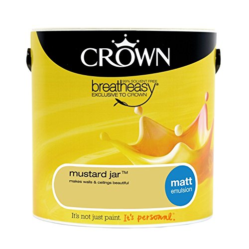 Preisvergleich Produktbild Crown Matt Emulsion 2.5L Senf Jar
