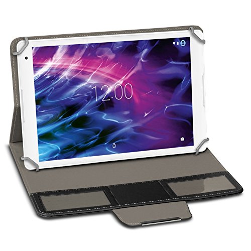 Tablet Tasche mit Ständerfunktion Hülle für Medion Lifetab P9702 X10302 P10400 P10506 P10505 S10366 S10352 Tablet von Schutztasche in Schwarz Schutzhülle Universal Stand Tasche Etui Cover Case hochwertige Verarbeitung von UC-Express - 2