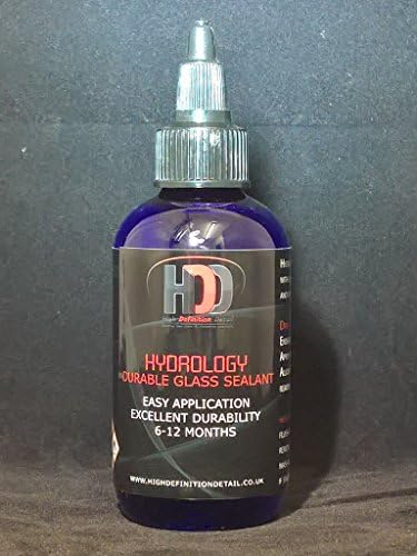 High Definition DetailHydrology 100ml Premium Glass Sealant, Durable and Long Lasting, No Need for Wipers