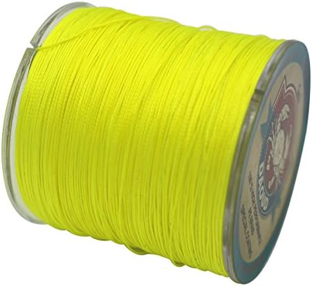 8 Strands Braided Fishing Line 300M (327 Yards) 10lb-108lb Abrasion Resistant, Highly Sensitivity, Zero Stretch and High Performance Fishing Line for Carp, Bass, Trout