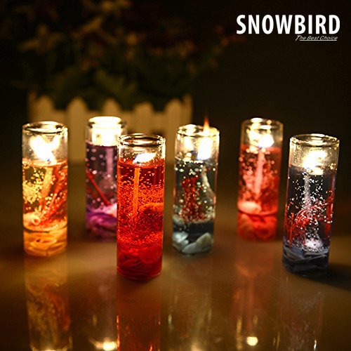Snowbird Pencil Decorative Candle (Set of 6 PC)
