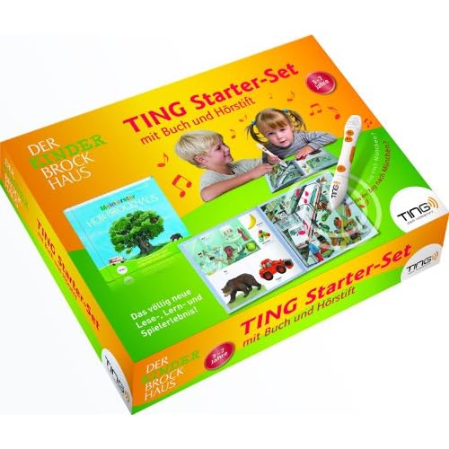 Der Kinder Brockhaus TING Starter-Set mit Buch und TING Hörstift: Das völlig neue Lese-, Lern und Spielerlebnis!