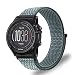Produktbild Fintie Armband für Garmin Fenix 3 / Fenix 3 HR/Fenix 5X / Fenix 5 X Plus Smart Watch - Premium Nylon atmungsaktive Uhrenarmband Ersatzband mit verstellbarem Verschluss, Sturmgrau