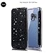 Produktbild Galaxy S9 Hülle,Galaxy S9 Schutzhülle,Samsung Galaxy S9 Glitzer Lederhülle,Hpory Luxus Glitzer Bling Diamant Strass Ledertasche Handyhüllen Leder PU im Bookstyle Klapphülle Kartenfächer Wallet Flip Cover mit Standfunktion Cover Case Bling Glänzend Glitzer Kristall Überzug PU Leder Und Silikon Innenschale Anti-Staub Anti-Kratzer und Shockproof Telefon Tasche Handytasche Schutzhülle für Samsung Galaxy S9 + 1 x Hpory Stylus-(Schwarz)