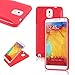 Produktbild Style Icon Samsung Glaxay Note 3 Red Silicone Gel S Line Grip Case Cover For Samsung Glaxay Note 3 By G4GADGET®