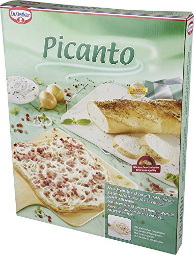 Dr. Oetker 2469 Backstein eckig mit Holzschieber 38x30cm - 4