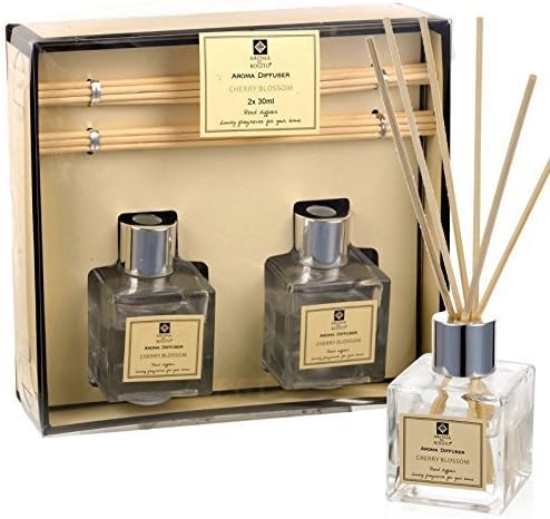 Easygift Set of 2 30ml Reed Gift Boxed Perfume Scent Diffusers (Citrus and Sunflower)