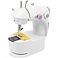 HNESS Multi Electric Mini 4 in 1 Desktop Functional Household Sewing Machine, Mini Sewing Machine, Sewing Machine for Home Tailoring, Mini Sewing Machine for Home