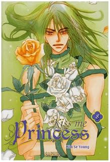 jaquette album Kiss me Princess, Tome 8 :