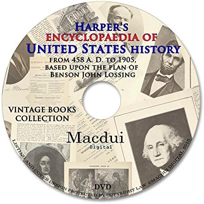 Harper's encyclopaedia of United States history – Vintage Books 10 Volumes on 1 Data DVD